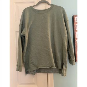 Crew neck sweatshirt